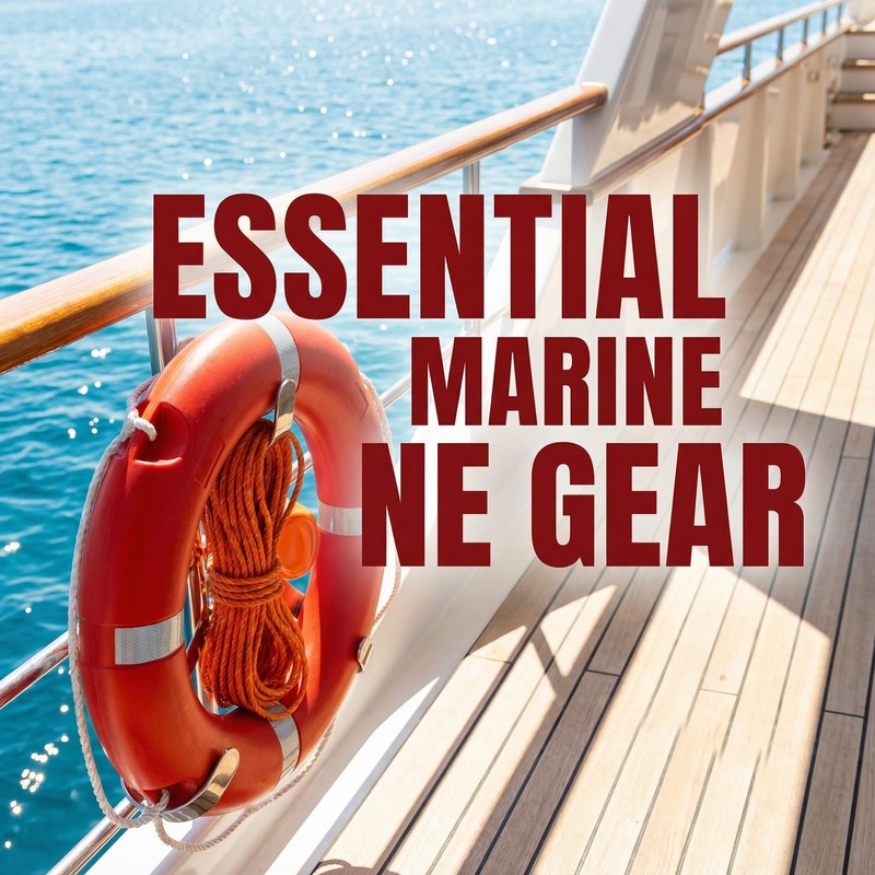 Life Ring Buoy w/ 98.4 FT Floating Rope, Boat &