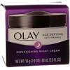 Crema nocturna antiarrugas OLAY Age Defying de 2 onzas, Paquete