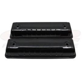 Cobra-Tek For 1955-1964 FORD Y-BLOCK 272 292 312 VALVE COVERS - BLACK