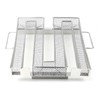 Wiltec BBQ Economy Burner 22.5 x 22.5 x 5 cm