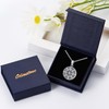Odinstone Compass Locket Necklace Sterling Silver Locket Necklace That Holds