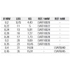 B/100m VERCELLI Aura Fluorocarbon 0.20 mm