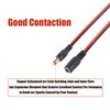DIANN 10 Pairs DC Power Plug Pigtail Cable 2.1mm x