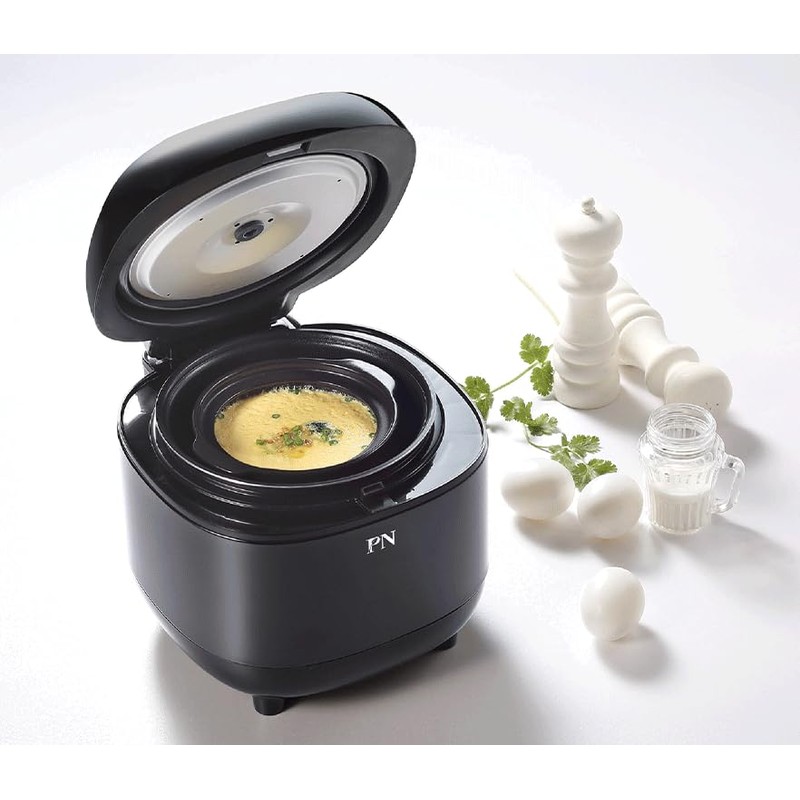 PN Poongnyun Micom Mono Electric Rice Cooker, Black, 3 Servings,