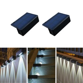 (2024 Innovation Version) Solar Light, Stylish, Doorplate Light, Retromounted, Solar, Signboard Light, Outdoor, Waterproof, Easy Installation, Suitable for Gardens, Stairs, Passages, Backyard,