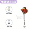 Pumpkin & Alligator Thanksgiving Badge Clip Reels - Retractable Cute
