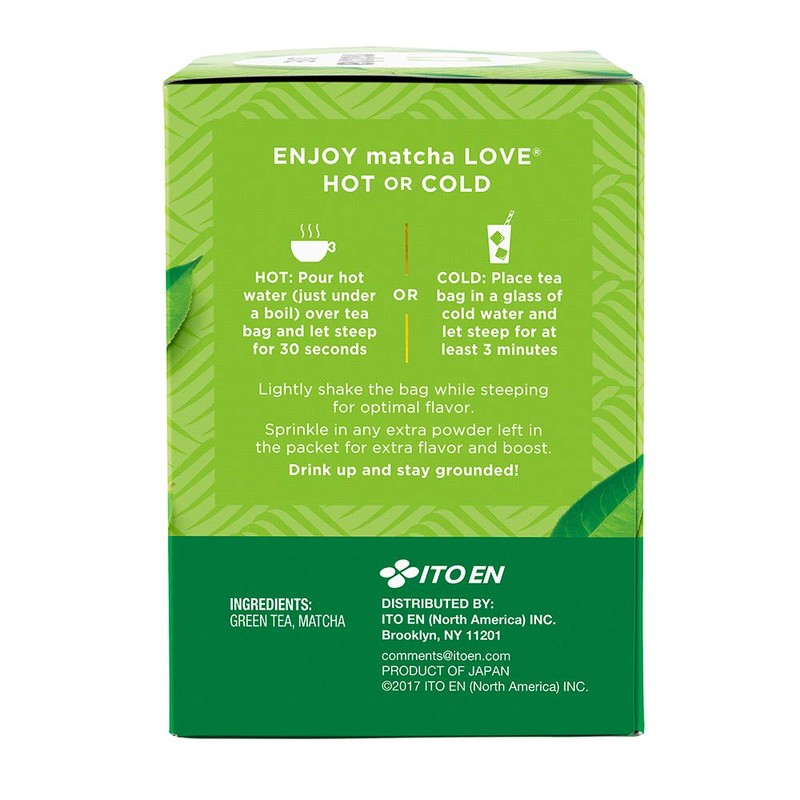 Matcha Love Japanese Matcha + Green Tea, 10 Premium Tea