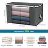 Budding Joy 4 Pack 90L Storage Bags, Large clothes storage