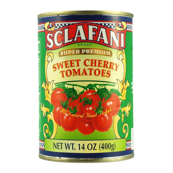 Gus Sclafani Fine Italian Imports Sweet Cherry Tomatoes 14 Oz. Can (24 Pack)