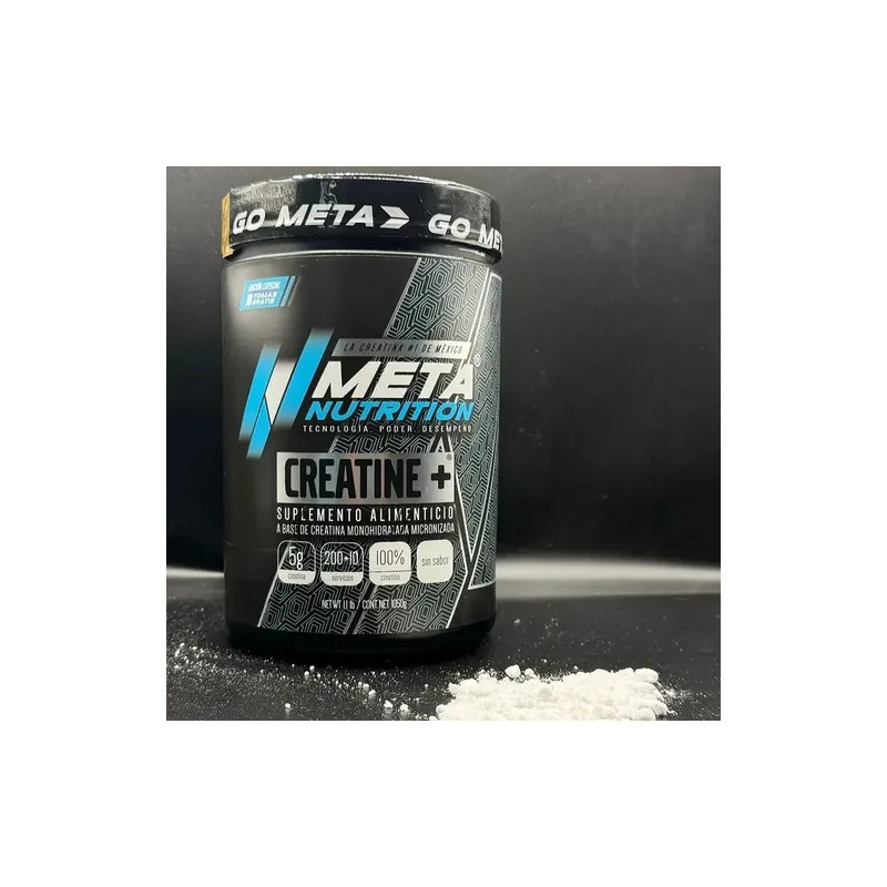 Creatina Meta Nutrition Monohidratada 1050 Gr 210 Servicios Sabor Sin