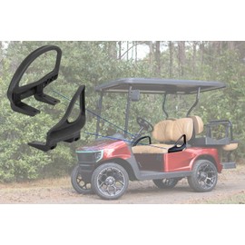 Golf Cart Arm Rest Hip Restraint for EZGO TXT (2014-Up) and RXV (2015-Up) | Includes Driver and Passenger Side | Left + Right 1 Pair | Replaces OEM # 617645, 617644