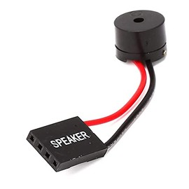 CABLEPELADO Mini Speaker for Motherboard, Mini Buzzer for PC, Buzzer, Status, Motherboard, PC, 11 cm, 4 Pin