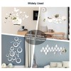 COCOVIVRE 103Pcs Acrylic Mirror Wall Stickers, Removable DIY Circle Ceiling