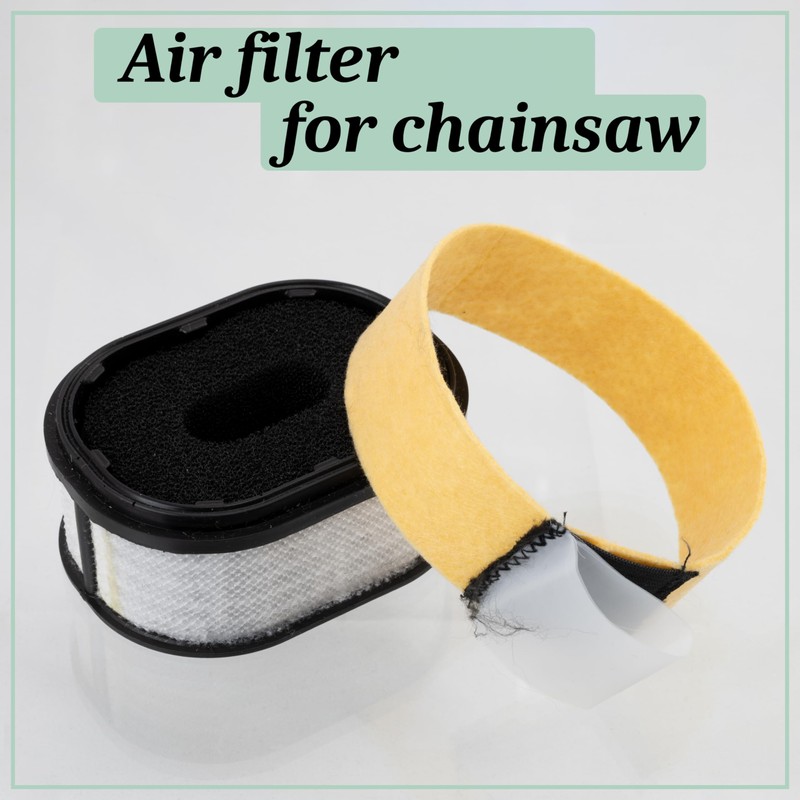 AERZETIX - C73038 - Air Filter for Chainsaw - Compatible