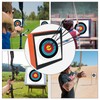 LONGBOWMAKER 60 * 60cm Archery Targets 20pcs Backyard Clear Targets