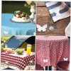 CAXUSD 6pcs Magnetic Tablecloth Fixator Creative Butterfly-Shaped Stainless Steel Weights