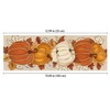 Autumn Harvest Pumpkin Table Runner – Decorative Rectangular Dining Table