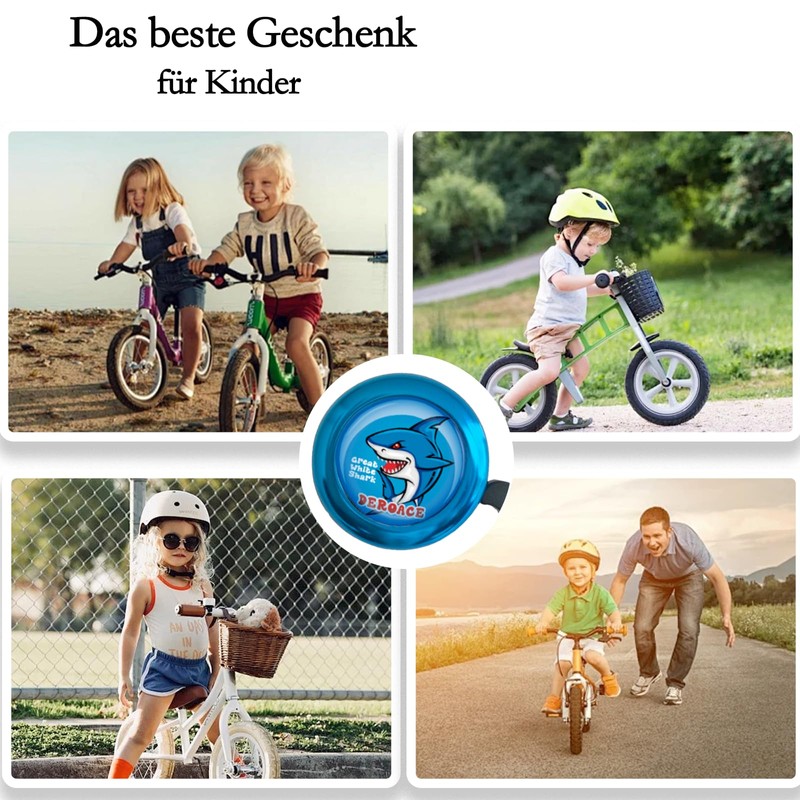 Bicycle Bell for Children's Bicycle, Boys Girls Gift for Birthday,
