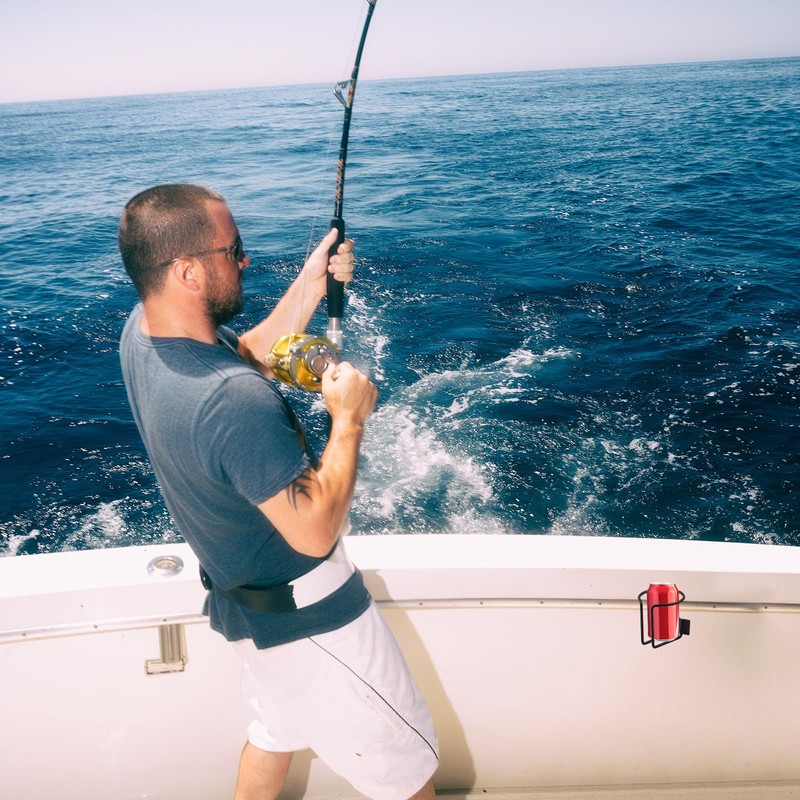 2PCS Boat Cup Holder, Stainless Steel Boat Ring Universal Drink
