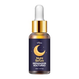 Vitalis Night Serum Nocturno Reparador, Antiedad y Antiarrugas, Hidratante Natural, 30ml