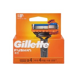 Fusion manual razor blades (4 packs) / 퓨전 매뉴얼 면도날 4입