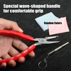 LEONTOOL 6 Inches Nose Pad Plier Adjusting Eyeglass Arms Frame