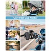 WalkFeel 3-in-1 Universal Wheelchair Cup Holder for Walker, 360° Rotating