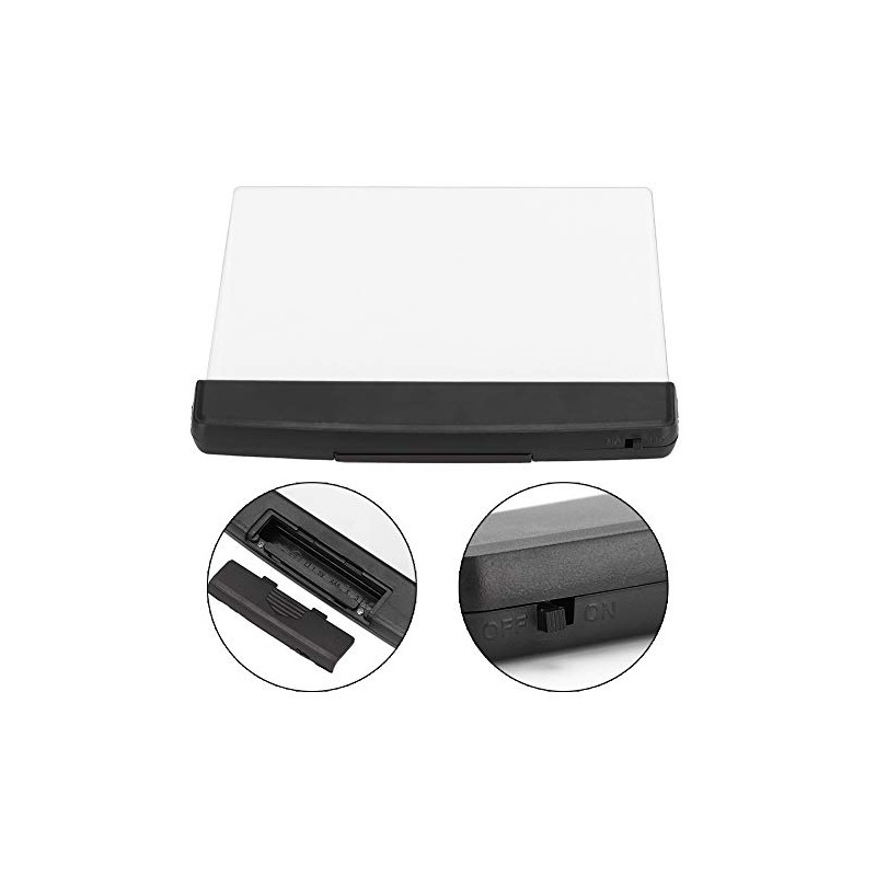 Ejoyous Luz de Lectura Led, Panel Plano para Cama Nocturna
