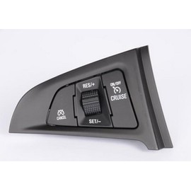 GM Genuine Parts 22825473 Jet Black and True Red Cruise Control Switch
