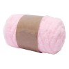 Hilo De Lana Grueso, Tela De Ganchillo Suave, Rosa Claro