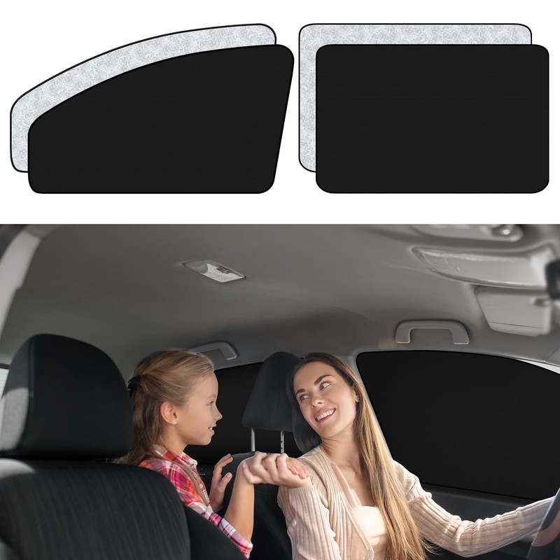 XCBYT Car Window Shades - 4 Pack Car Window Covers