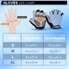 CubePlug Kids Boy Girl Cycling Climing Half Finger Gloves GEL