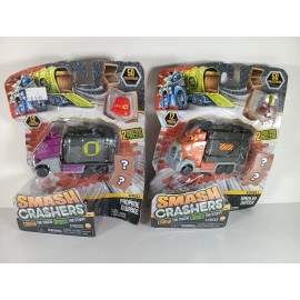 Just Play Smash Crashers Collectible Toy Trucks Series 1 Lot Of 2 Read Description