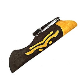 starlingukpk Quality Traditional Archery Suede Leather Archery Quiver.