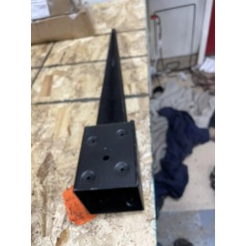 Oz-Post 24 in. Bulk Galvanized Steel Mailbox Post Anchor