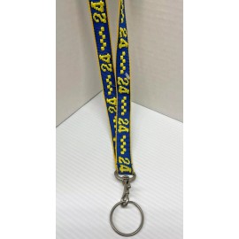 Unbranded Vintage "Jeff Gordon" 24 Blue & Gold Lanyard - 17” Drop Length  (71918) (RK)