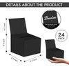 24 Pcs Raffle Boxes Cardboard Box with Slot for Ticket