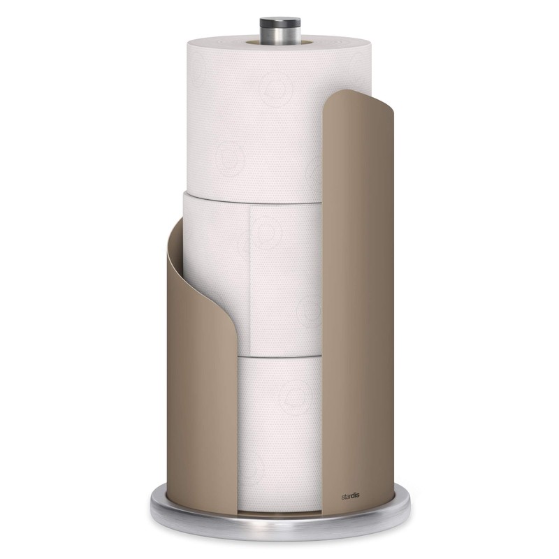 Stardis Kitchen Roll Holder, Stainless Steel/Matte Coated, Diameter: 15 cm