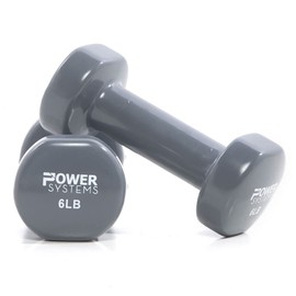 Power Systems Deluxe Vinyl Dumbbell Prime - Sold in Pairs (10)