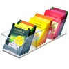 Youngever 2 Pack Plastic Tea Packet Organisers, 21CM x 7CM