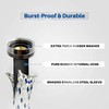 K&J Premium 6ft Washing Machine Hoses Burst Proof 2 Pack