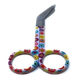Colourful Flower Pattern Nurse Nursing Vet Veterinary Bandage Scissors Coopers Care UK