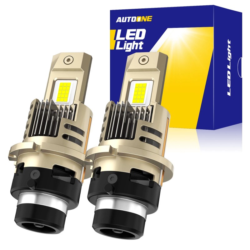 AUTOONE 2X D2S LED Headlight Bulb Replace HID Xenon Super