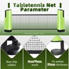 SPORTOUT Retractable Ping Pong Net, Portable Table Tennis Net Rack,