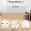 Juvealoe Extra Large Clipboard, 11 x 17 Clear Plastic Drawing