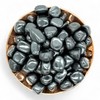 Pachamama Essentials Hematite Tumbled Stones (1, Oval)