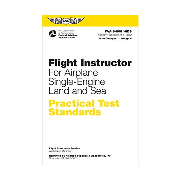Flight Instructor Practical Test Standards for Airplane Single-Engine Land and