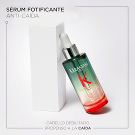 KRASTASE Srum Anti-Casse Fortifiant  Suero capilar anticada para hombre con cabello frgil  Con Creatina y Raz de Jengibre  90ml                       