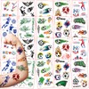Children's Tattoo 20 Sheets 200 Pieces Football Theme Children's Tattoos,