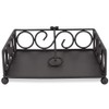 Scroll Design Flat Napkin Holder (Black), By Home Basics /